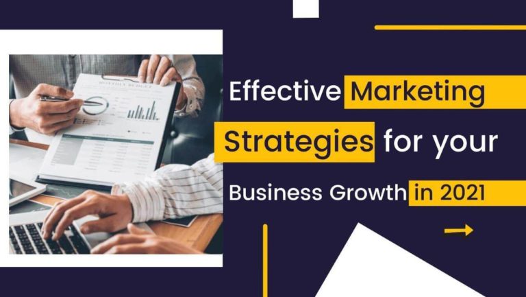 Effective Marketing Strategies For Your Business Growth